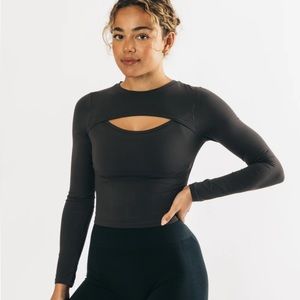 Ultra Soft Keyhole Top - Size Small